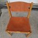 Vintage elm chair by Maison Regain, France 1980