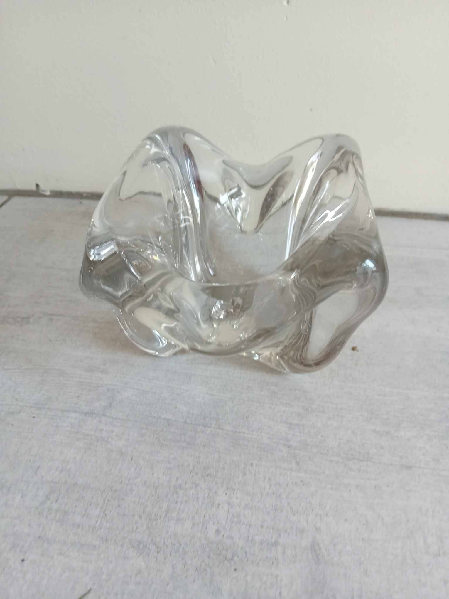 Large crystal cigar ashtray