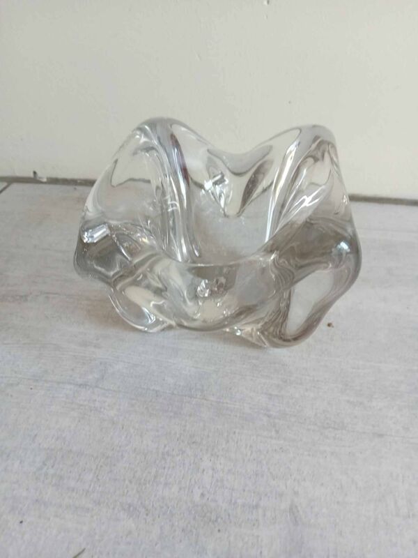 Gros cendrier à cigare en cristal