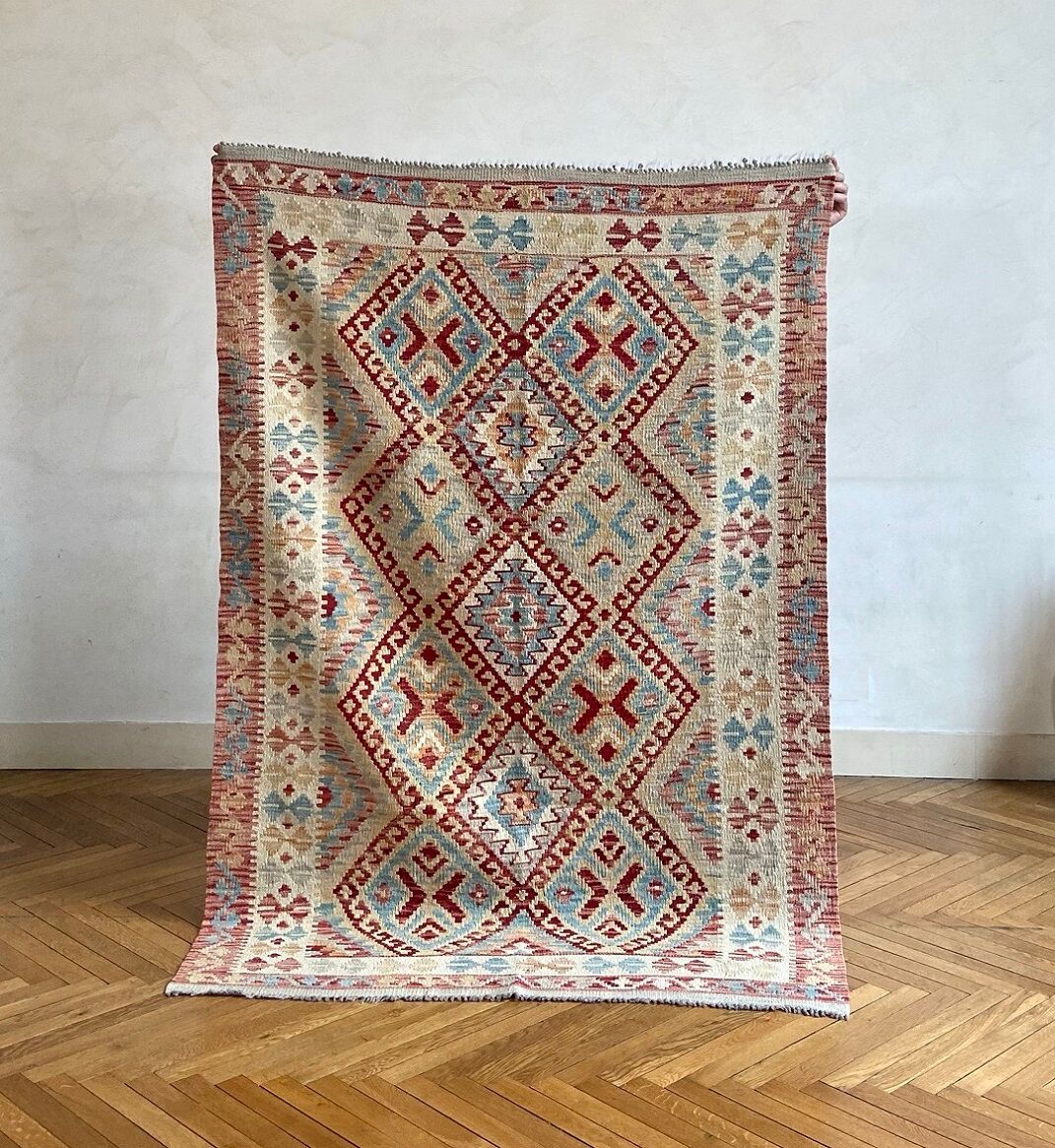 Tapis kilim multicolore