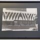 Vintage silver gelatin print, Brutalist architecture, 1970s, 52 x 42 cm