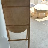 Miroir sur pied en bambou et rotin H:1m80