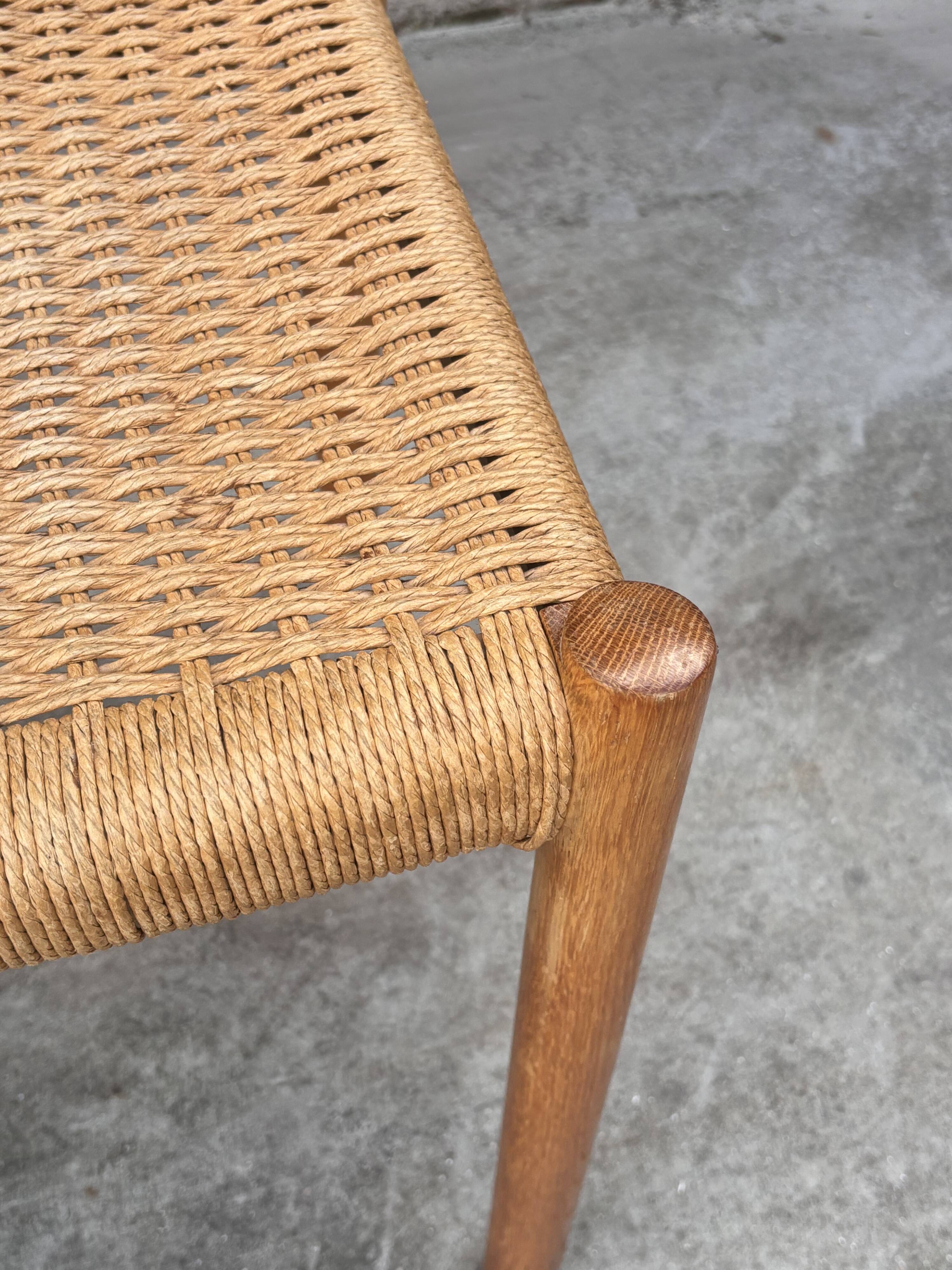 Mid Century Niels O Moller Chair model 84 Danish Design