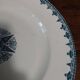 Jules Vieillard Bordeaux 19th century ironstone star service dish