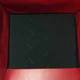 LC2 armchair Le Corbusier, Jeanneret, Perriand - Red leather - signed