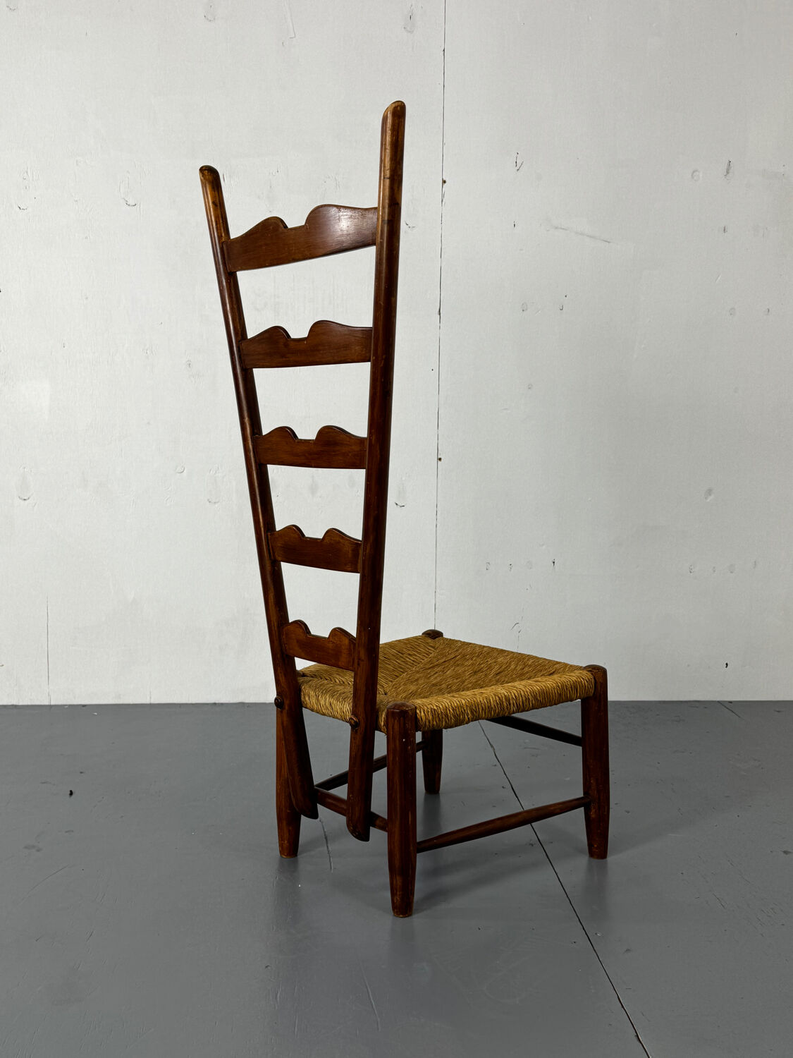 Highback Side Fireside Chair by Gio Ponti for Casa E Giardino, Italy,