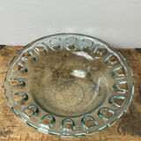 Blown glass salad bowl