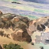 Aquarelle Bretagne