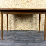 1960s 1970s Teak Dining Table Danish Modern Design Made in Denmark
