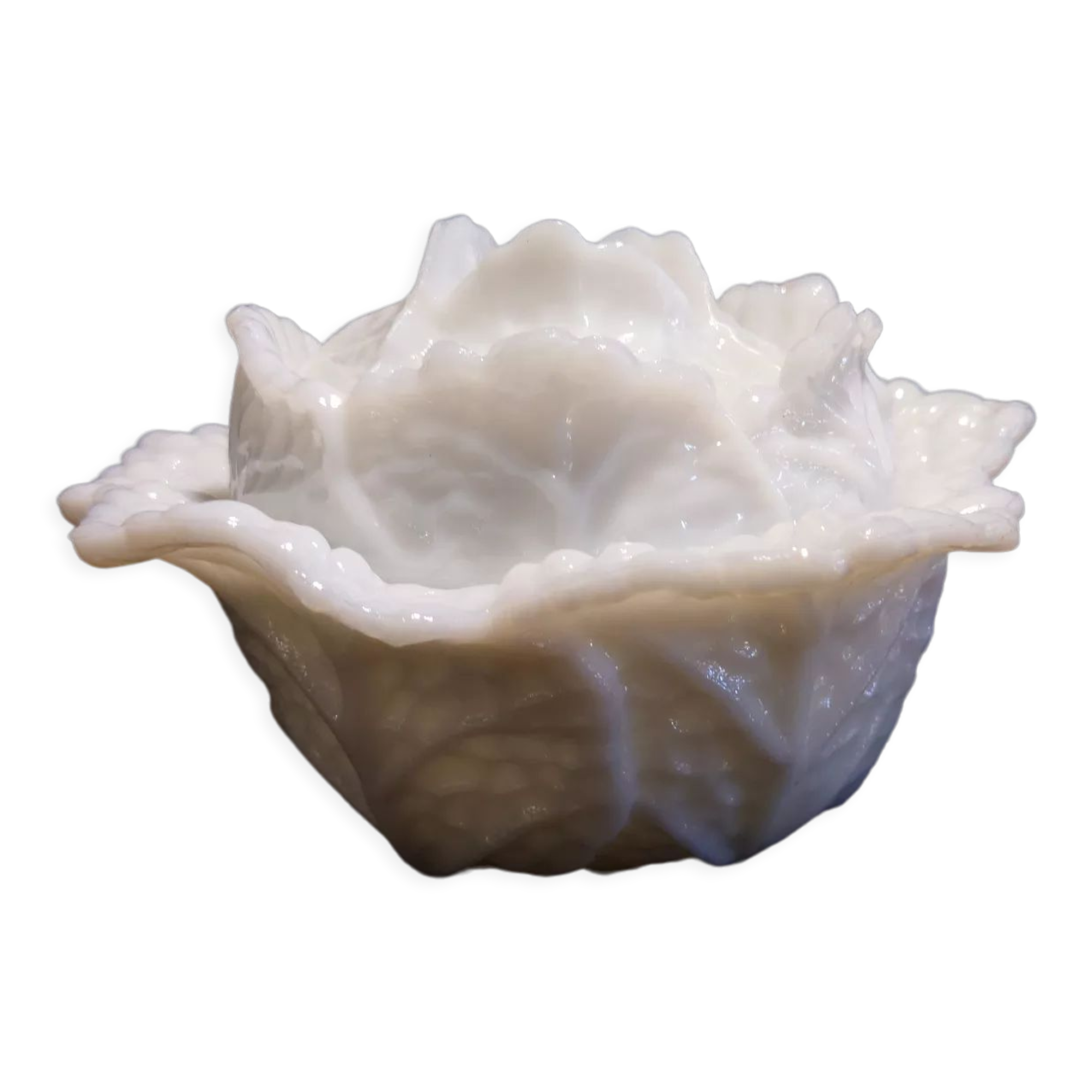 Bonbonnière Chou en opaline de Portieux