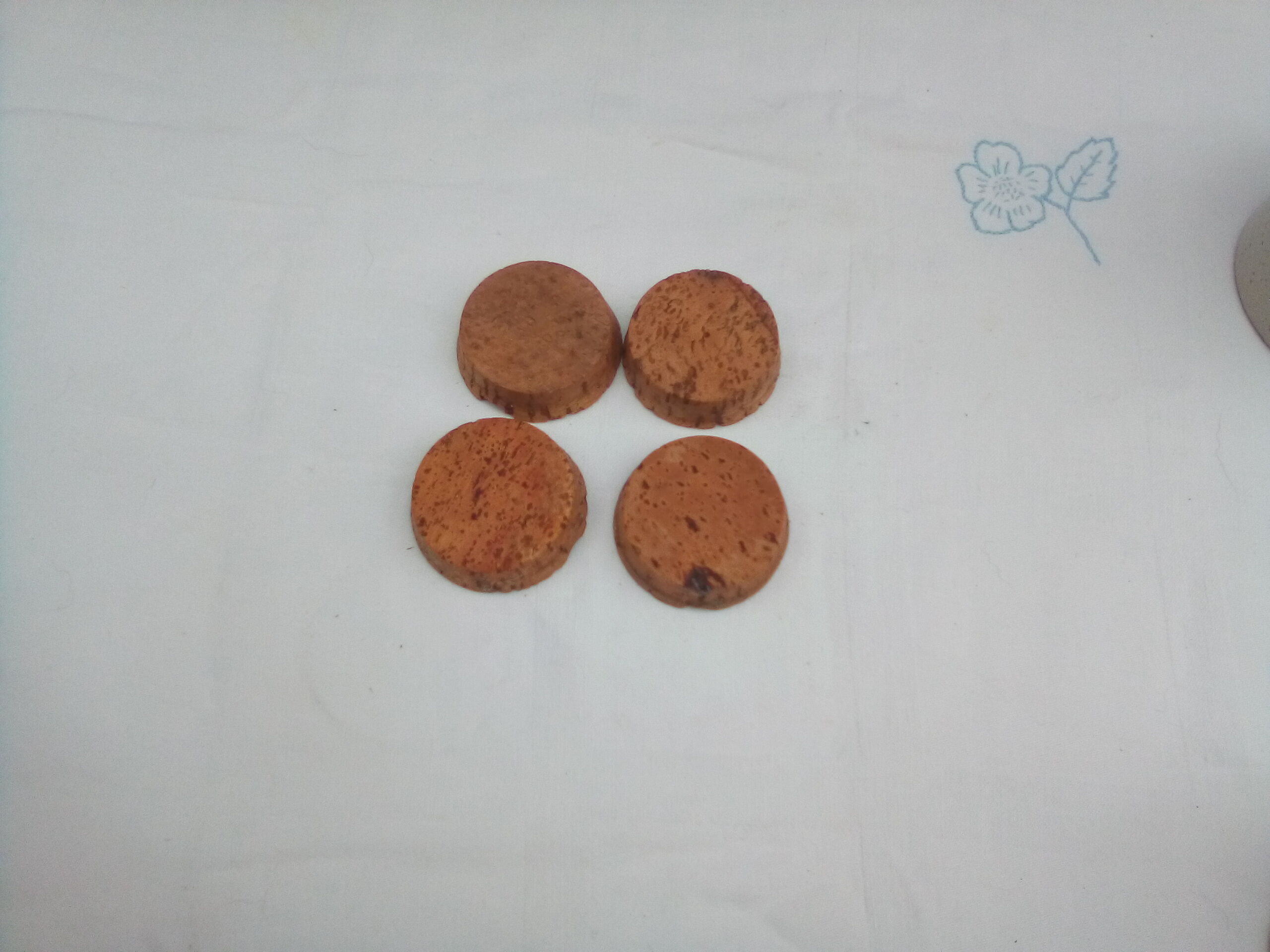 Lot de 4 bocaux en grès