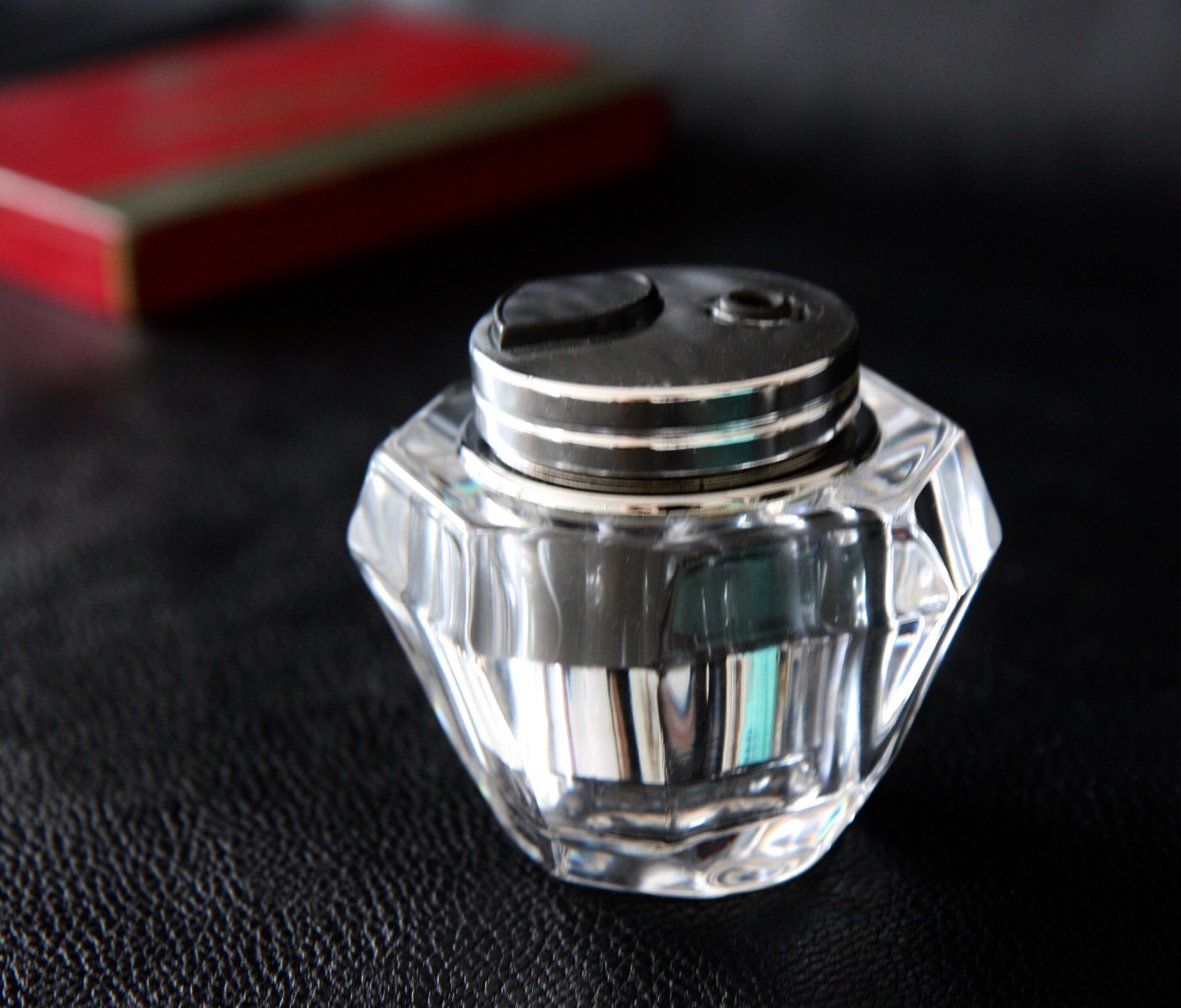 Daum France crystal table lighter