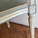 Painted wooden armchair / Louis XVI style / Good condition