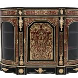 Boulle cabinet, France, circa 1860