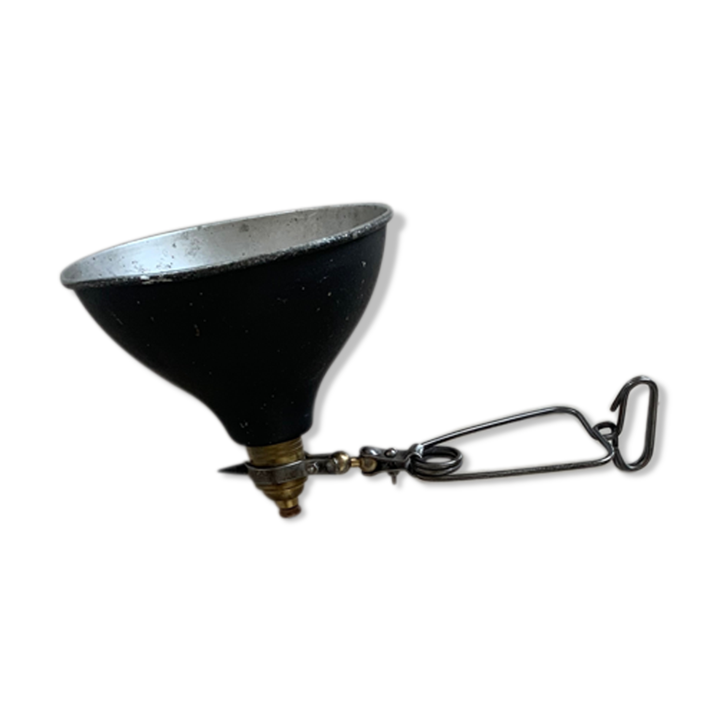 Pincer lamp / old workshop spot