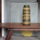 Ceramic vase West Germany, flower pot, interior decoration.