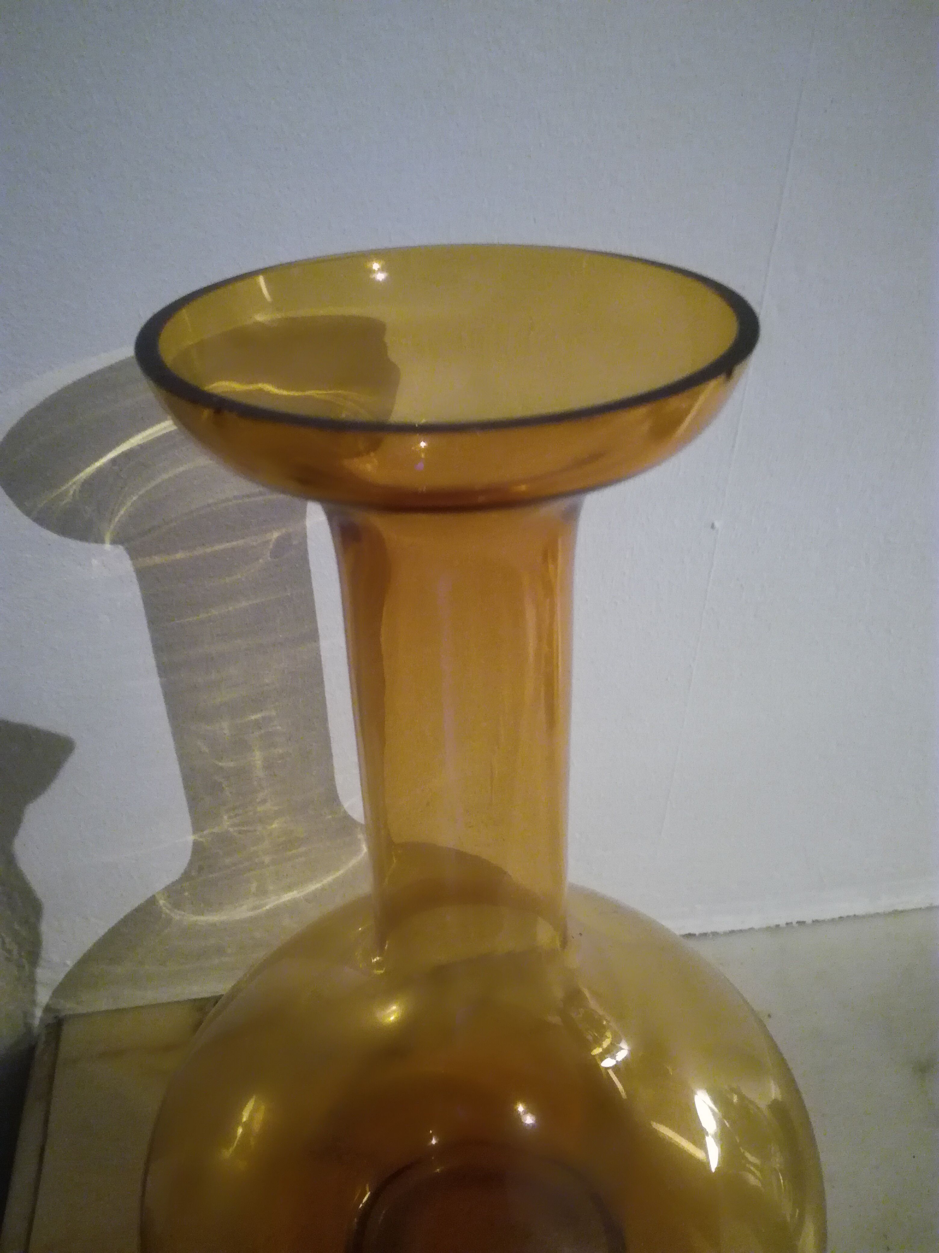 Vase bottle seventies