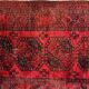 Tapis afghan 205x130 cm fait main