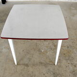 Square table in formica 60s