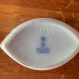 Vintage white porcelain vase AK Kaiser. It is signed Manfred Frey, 1960