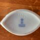 Vintage white porcelain vase AK Kaiser. It is signed Manfred Frey, 1960