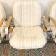 Suspended bench 3 armchairs