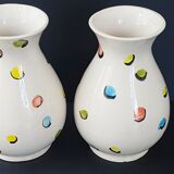 Pair of vases to peas 1950