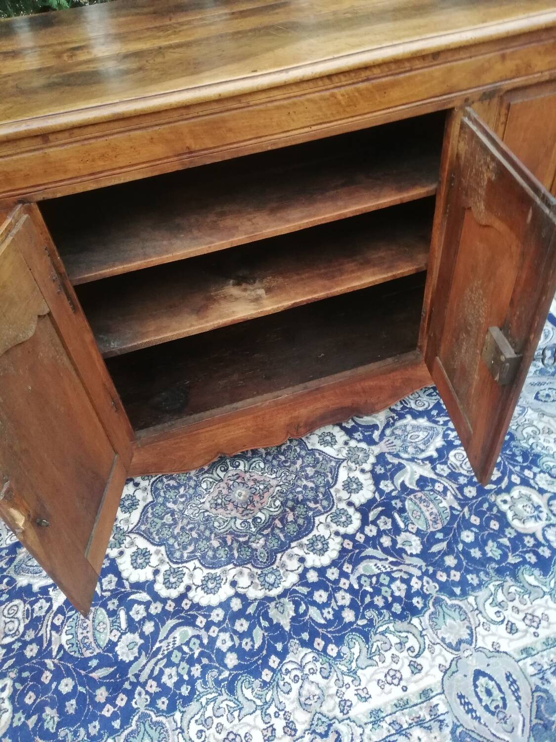 A Louis XV walnut sideboard