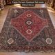 Handmade Qashqai Persian rug 296x230cm
