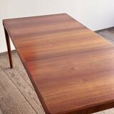 Mid-Century Modern Danish Dining Table in Teak by H.W. Klein for Bramin, Extendable, 1960