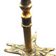 Serviteur a cheminée en bronze