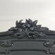Library shelf cabinet of curiosities Art Nouveau black