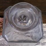 Vintage cut glass whisky carafe