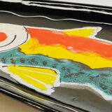 Xl plate niderviller earthenware factory france vintage