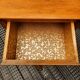 Solid oak country jam cupboard