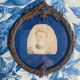 Antique gilded bronze frame