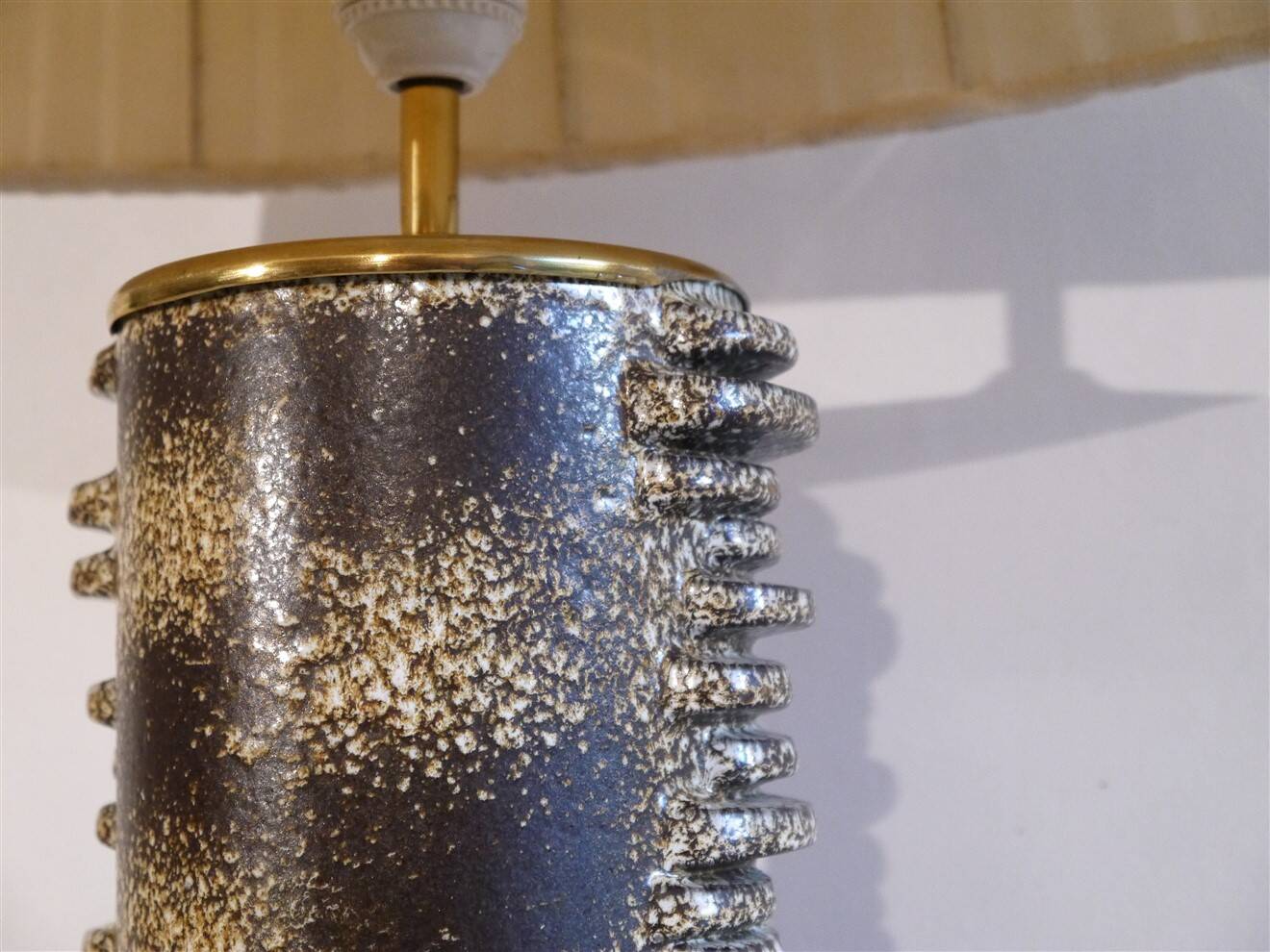 German ceramic lamp by Dumler & Breiden, 1970