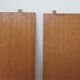 Étagère string bois métal vintage années 60 l 80 cm