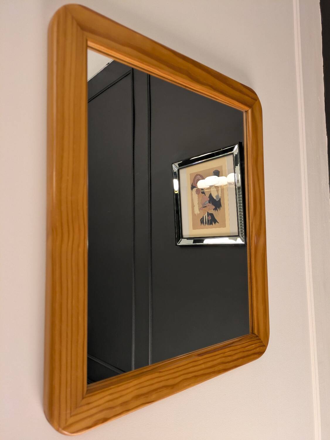Wooden mirror 80'90'