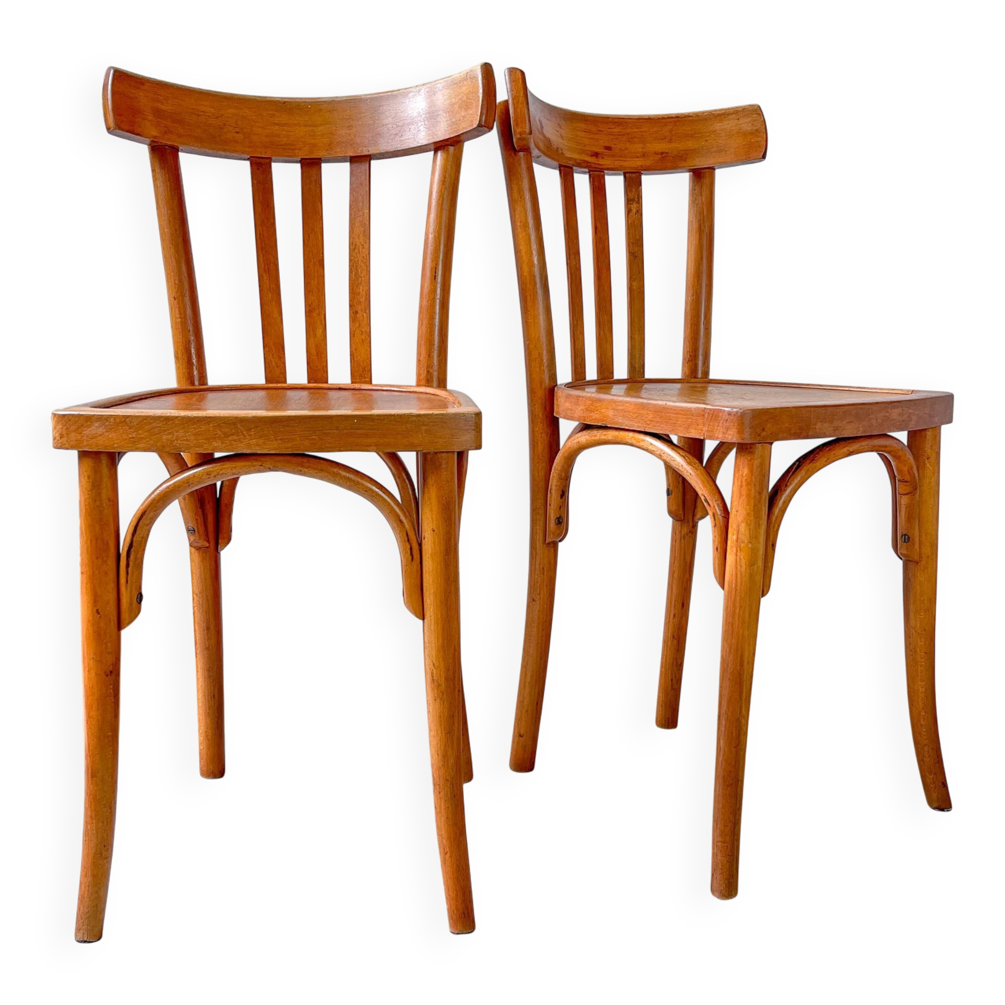 Vintage Baumann bistro chairs – 1960