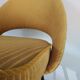 Chaise en velours Eero Saarinen édition Knoll 1950