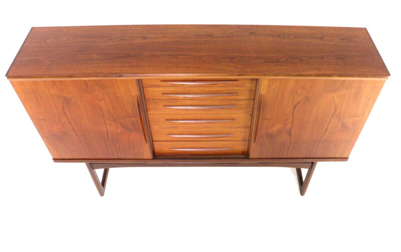 Vamo Sønderborg highboard attr. Arne Vodder | 194 cm  danish design in teak