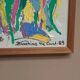 Original Swedish Oil on Canvas – “Brunning the Count ” by Leif Brünning – Dated 1989 – Vintage & Framed