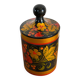 Pot apothicaire russe en bois