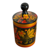 Pot apothicaire russe en bois