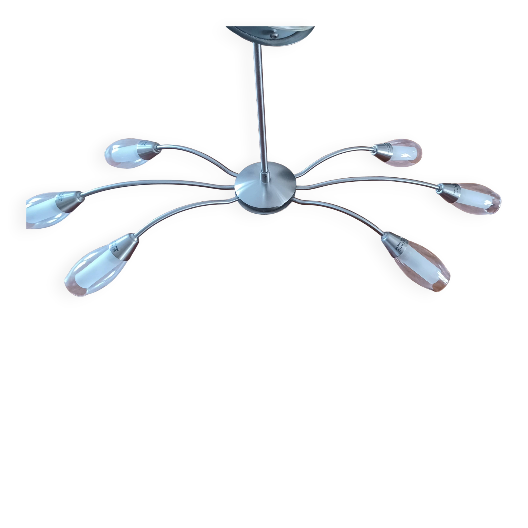 6-branch ceiling light design