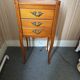 Bedside tables - Louis XV style in wood, 1960s - 1 set of 2 tables