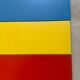 Early free standing Tomado bookshelves / shelving cabinet designed by D. De