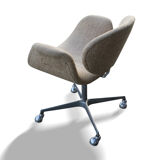 Armchair with wheels "Little Tulip" Pierre Paulin for Artifort