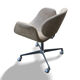 Fauteuil à roulettes "Little Tulip" de Pierre Paulin pour Artifort d'origine